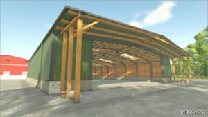 FS25 Shed Mod: Wide Garage V1.0.0.1 (Image #4)