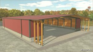 FS25 Shed Mod: Wide Garage V1.0.0.1 (Image #5)