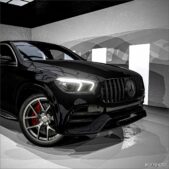 BeamNG Mercedes-Benz Car Mod: Mercedes Benz GLE (Featured)