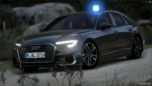 GTA 5 Audi Vehicle Mod: A6 Zpkw (Featured)