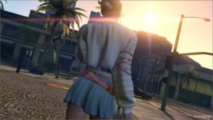 GTA 5 Player Mod: Gaba TOP for MP Female (Image #2)