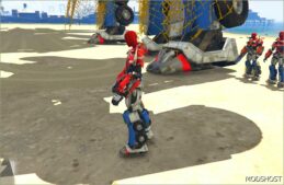 GTA 5 Player Mod: Spiderman Transformer (Image #3)