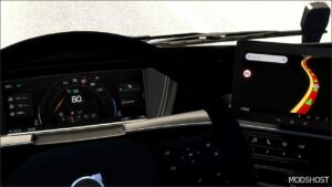 ETS2 Volvo Interior Mod: FH6 Improved Dashboard 1.53 (Featured)