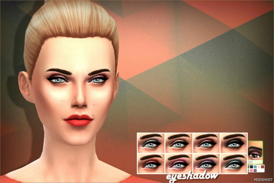 Sims 4 Eyeshadow Makeup Mod: Nightcrawler Eyeshadow 01 (Featured)