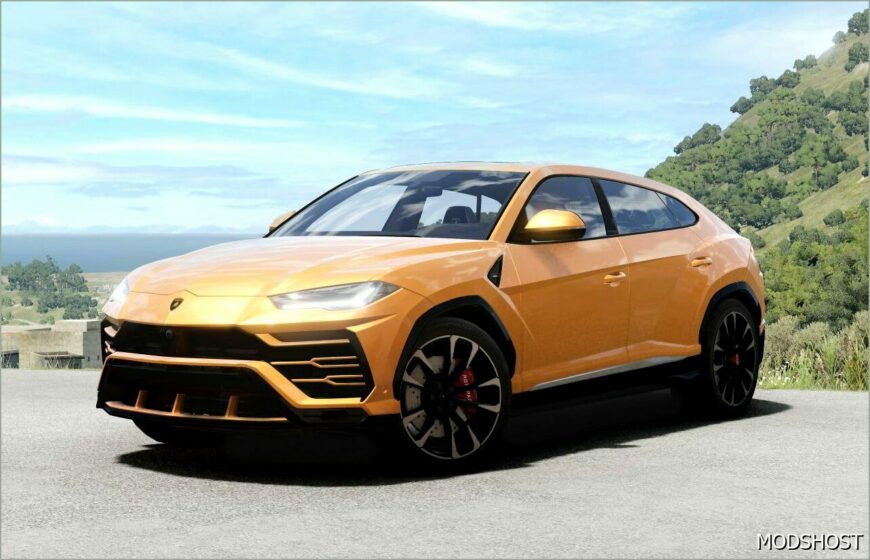 BeamNG Lamborghini Car Mod: urus 0.34 (Featured)