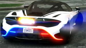 GTA 5 McLaren Vehicle Mod: 765LT LEO (Image #3)