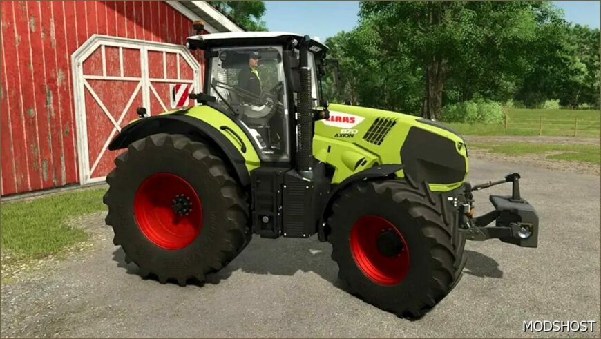 FS25 Claas Tractor Mod: Axion 800 Series V1.1 (Featured)