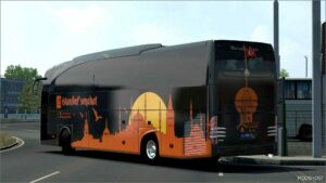 ETS2 Skin Mod: Travego 15SE 2015 Istanbul Seyahat (Featured)