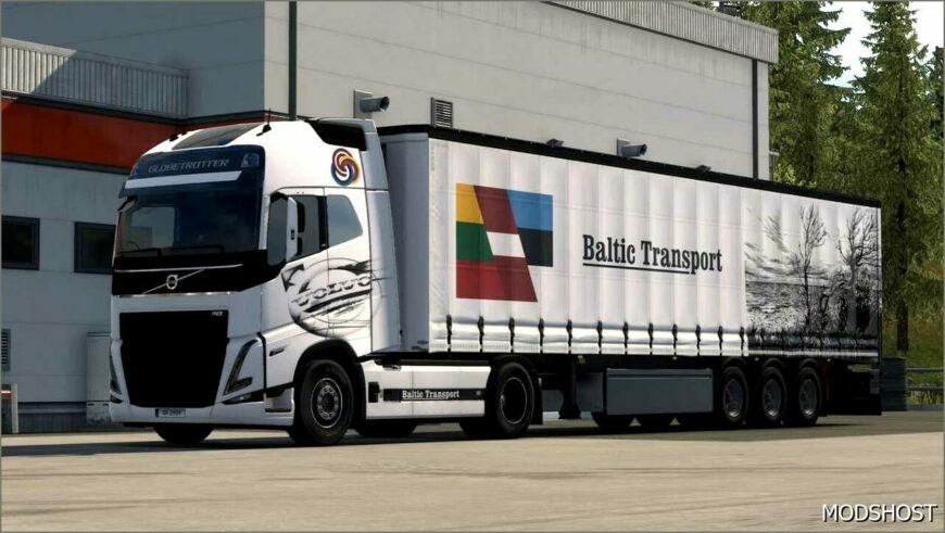 ETS2 Mod: Baltic Transport Skinpack (Featured)