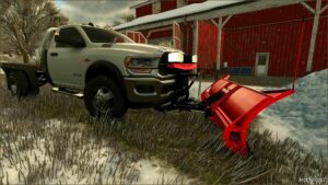 FS25 Attachment Mod: Western/ Fisher Plow Pack (Featured)