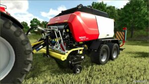 FS25 Baler Mod: Poettinger Impress 3190 VC PRO V1.0.0.2 (Featured)