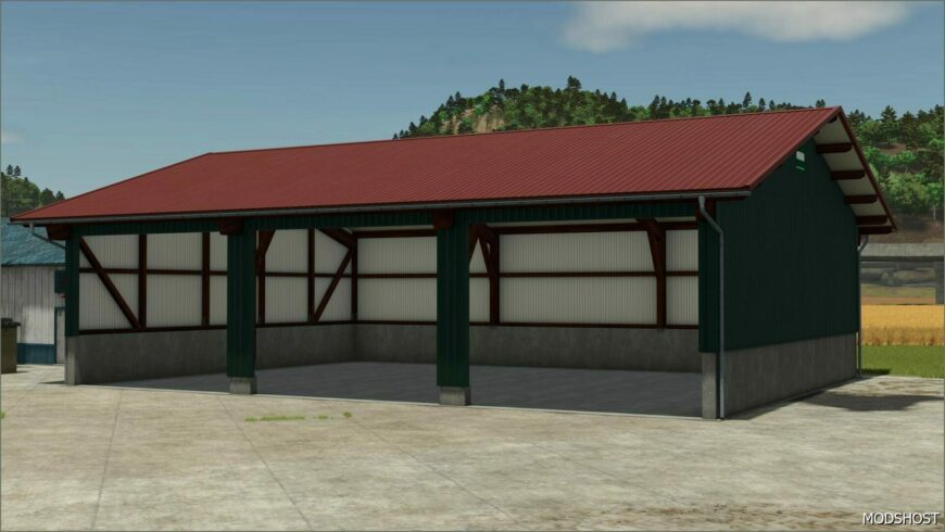 FS25 Building Mod: Bale and Pallet Warehouse (Featured)