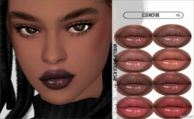 Sims 4 Lipstick Makeup Mod: Myrella Lipstick (Featured)