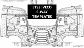 ETS2 Iveco Mod: S WAY Skin Templates 1.53 (Featured)