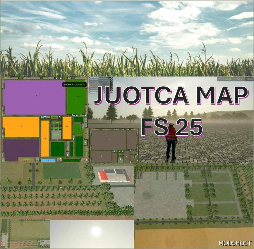 FS25 Mod: Juotca Map (Featured)