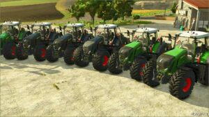 FS25 Fendt Tractor Mod: 93X Vario S4 (Image #4)