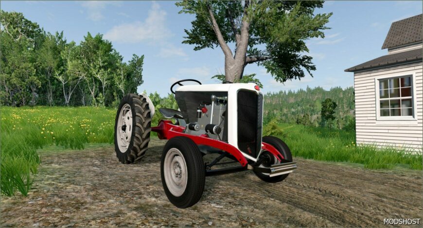 BeamNG Bruckell Mod: Nine F Farm Tractor V0.6 0.34 (Featured)