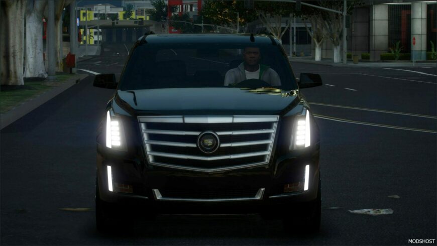 GTA 5 Vehicle Mod: Cadillac Escalade 2015 ADD ON V2.0 (Featured)