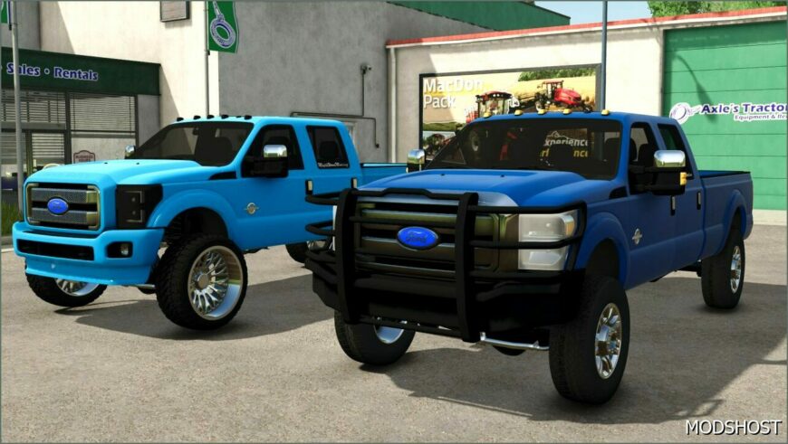 FS25 Ford Car Mod: 2016 Ford F350 6.7 (Featured)