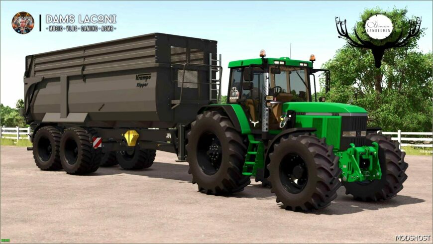 FS25 Trailer Mod: Krampe BIG Body 750 S Alinas Landleben (Featured)