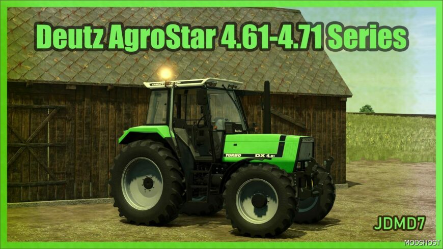 FS25 Tractor Mod: Deutz Agrostar 4.61 4.71 Series (Featured)