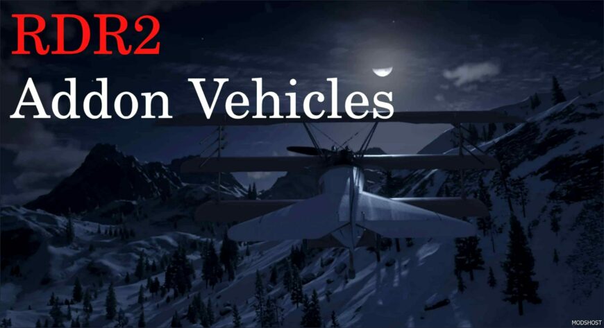 RDR2 Transport Mod: RDR2 Addon Vehicles (Featured)