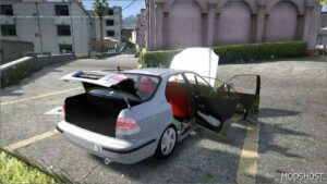 GTA 5 Honda Vehicle Mod: Civic Sedan 1.6 VTI (Image #3)