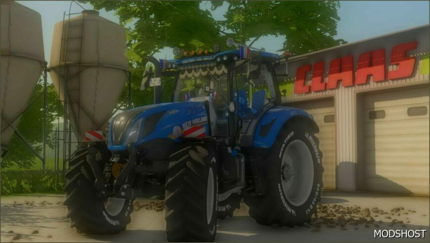 FS25 New Holland Tractor Mod: T6 Edit (Featured)