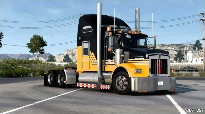 ATS Kenworth Truck Mod: Custom Kenworth T800 1.53 (Featured)