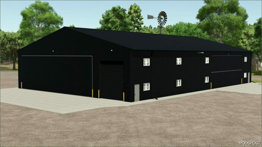 FS25 Building Mod: Shop / Garage 81×120 (Featured)