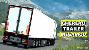 ETS2 Standalone Trailer Mod: Chereau Megamod V6.1 1.53 (Featured)