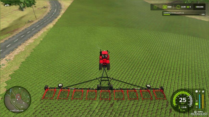 FS25 Weeder Mod: Super 7 V1.1 (Featured)