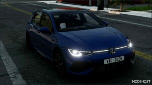 BeamNG Volkswagen Car Mod: Golf 8 2023 0.34 (Featured)