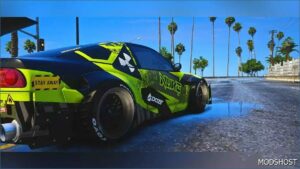 GTA 5 Nissan Vehicle Mod: S13 240SX The Nuke Edition (Image #3)