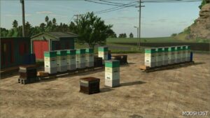 FS25 Placeable Mod: Beehives Pack V1.0.0.1 (Featured)