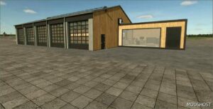 FS25 Mod: Austriamodding Modern Shed V1.0.0.3 (Featured)