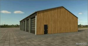 FS25 Mod: Austriamodding Modern Shed V1.0.0.3 (Image #2)