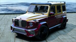 GTA 5 Maybach Vehicle Mod: 2024 Mercedes Maybach G900 Metagarage (Featured)