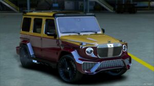 GTA 5 Maybach Vehicle Mod: 2024 Mercedes Maybach G900 Metagarage (Image #2)