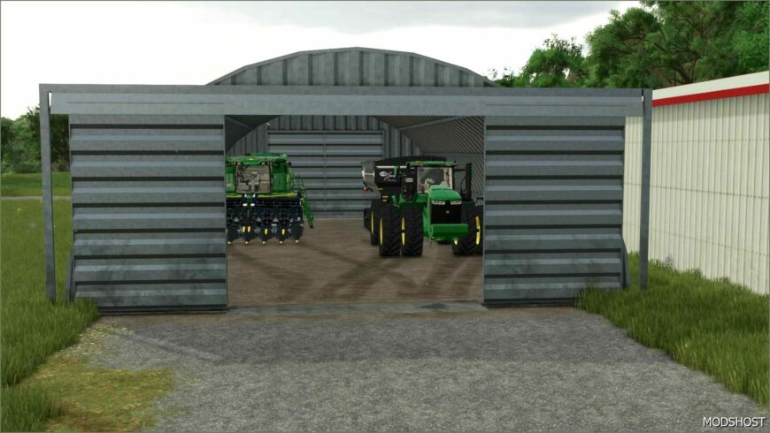 FS25 Mod: North American Shed Pack (Featured)