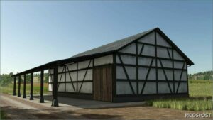 FS25 Building Mod: Half Timbered Barn (Image #2)