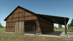 FS25 Building Mod: Half Timbered Barn (Image #3)