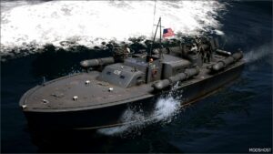 GTA 5 Vehicle Mod: PT109 Torpedo Boat ADD ON (Featured)