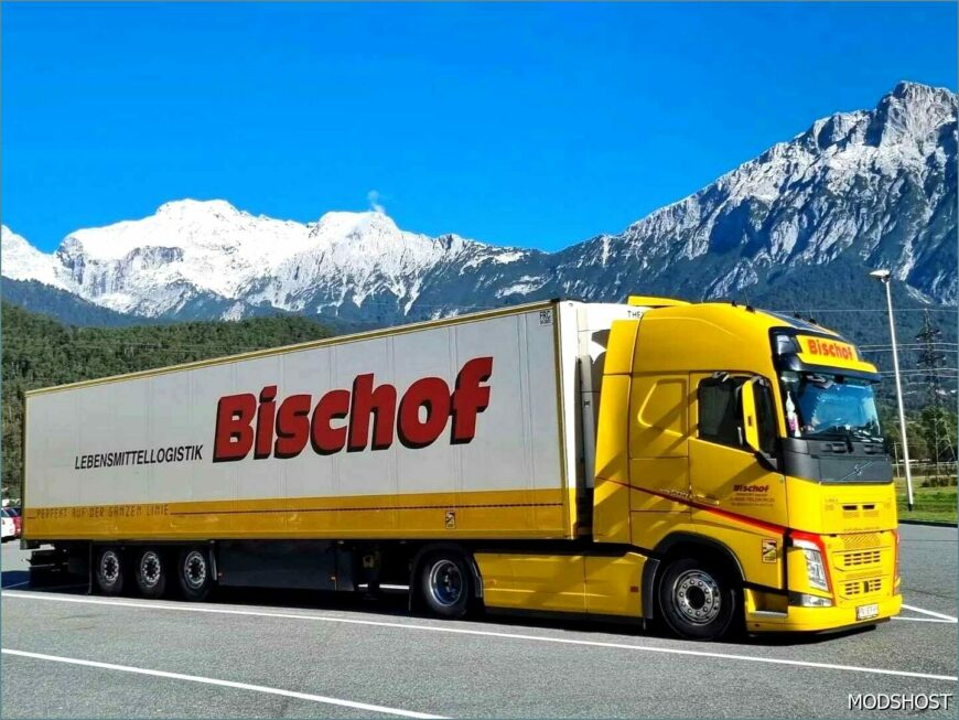 ETS2 Mod: Combo Skin Otto Bischof Transport (Featured)