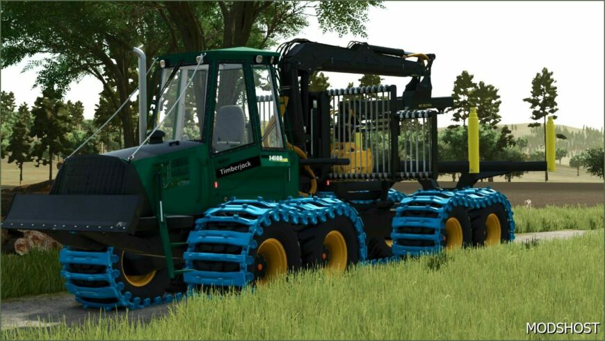 FS25 Forestry Mod: Timerjack 1410D V1.2 (Featured)