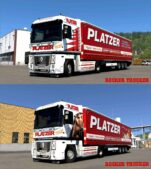 ETS2 Mod: Platzer Spedition & Transport Skin Pack (Featured)