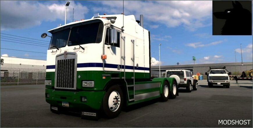 ATS Kenworth Truck Mod: K100E Skyhusky Update Edition V2.0 (Featured)