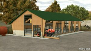 FS25 Mod: Open Front Cowshed (Image #2)