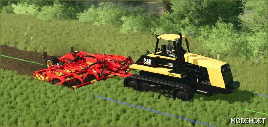 FS25 Caterpillar Tractor Mod: CAT C&D Series (Featured)