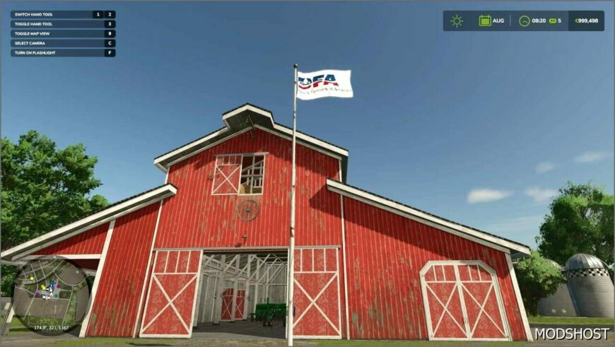 FS25 Mod: Dairy Farmer of America Flag (Featured)